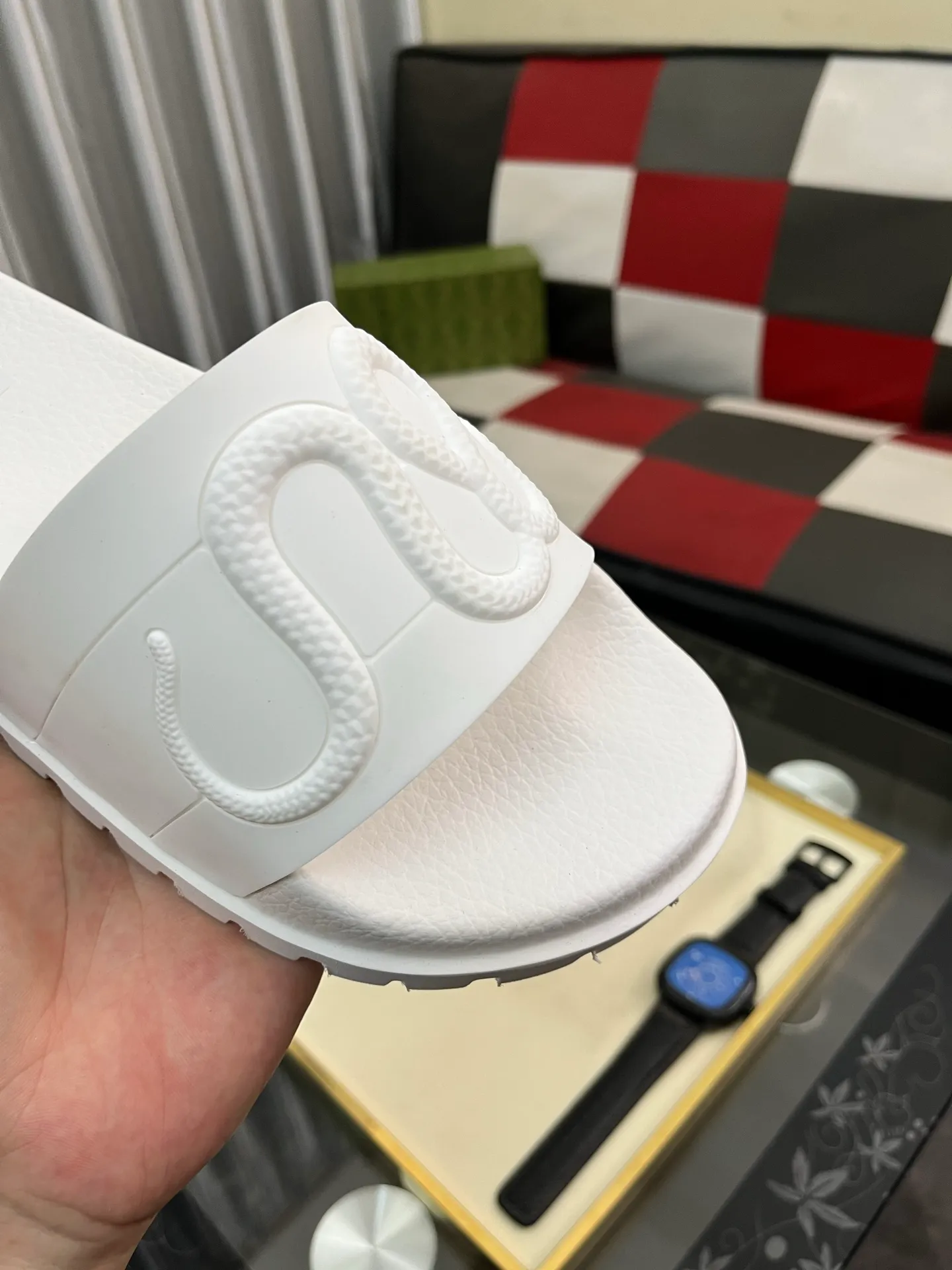 Men's men's shoes💰260⌚️⌚️ＧＵＣＣＩ.Gucci.Official website 1:1 popular slippers hot sale! Original original material 🩴 SIZE: 38-46 (45.46 non-refundable)